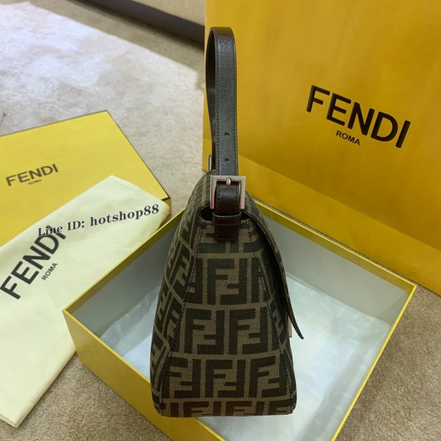 FENDI專櫃精品包包 芬迪vintage法棍包大號肩背包 fdzg2748